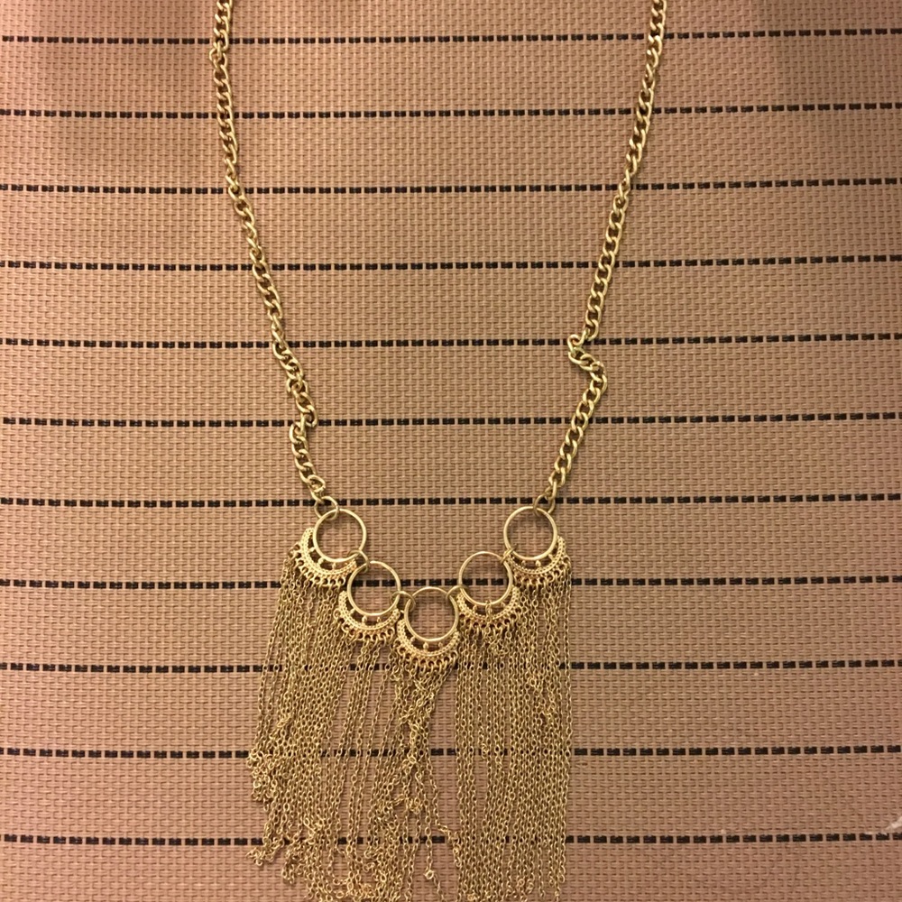 Gold necklace